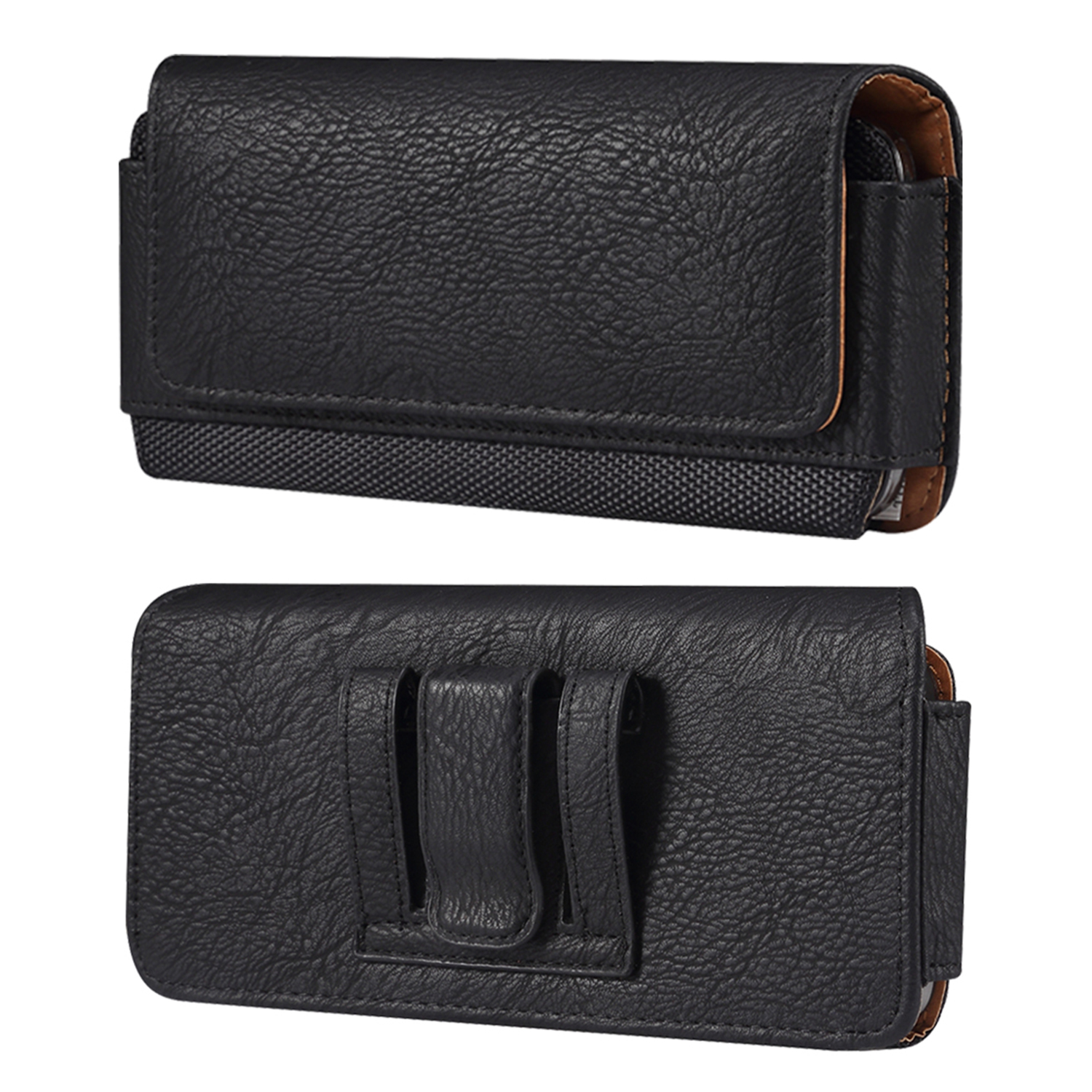 Kuhläsesoten-textur PU Leder+nylon-taillenbeutel Für 6,7-6,9 "smartphone Horizontal Gürtel Telefonbeutel - Schwarz, Universal
Kuhläsesoten-textur PU Leder+nylon-taillenbeutel Für 6,7-6,9 "smartphone Horizontal Gürtel Telefonbeutel - Schwarz, Universal