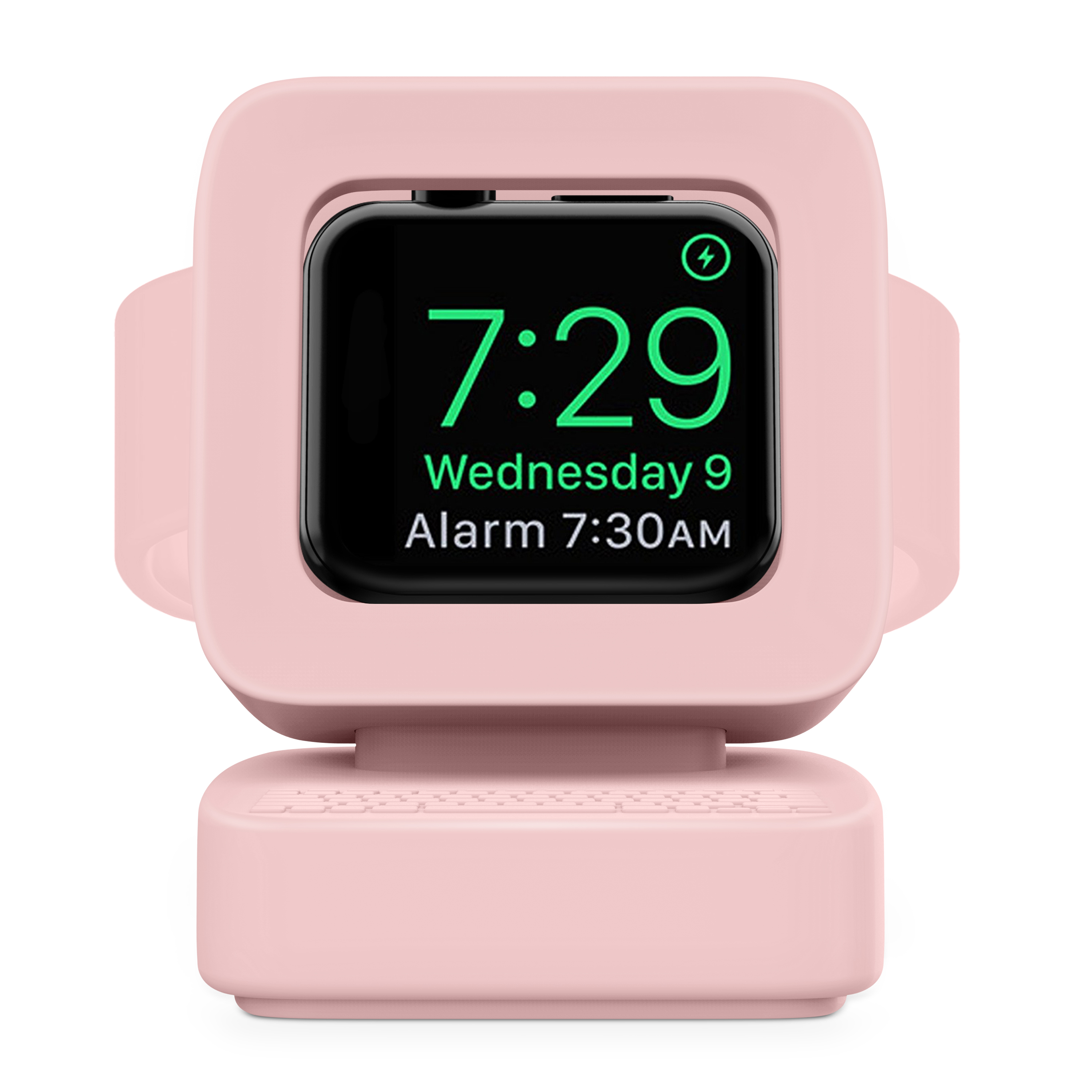 Retro Computer Style Charger Dock Charging Stand for Apple Watch Series 5/4/3/2/1 - Pink, iPhone 12 mini
Retro Computer Style Charger Dock Charging Stand for Apple Watch Series 5/4/3/2/1 - Pink, iPhone 12 mini