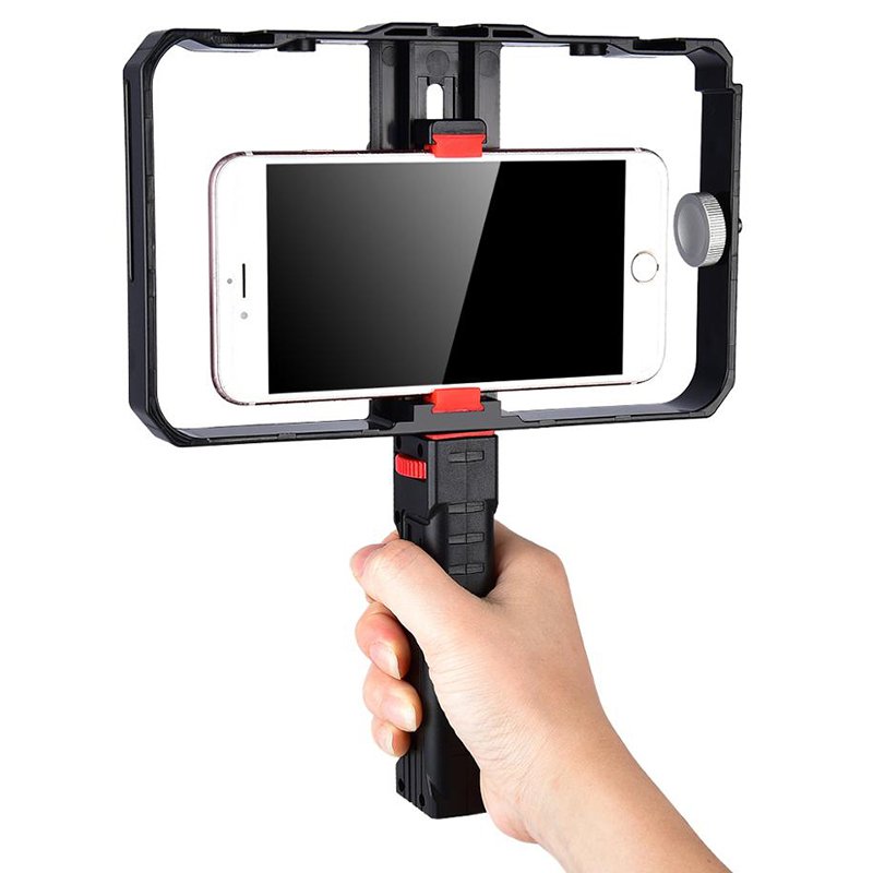 YELANGU PC02 Smartphone Video Rig Filmmaking Case Phone Video Stabilizer Grip Mount
YELANGU PC02 Smartphone Video Rig Filmmaking Case Phone Video Stabilizer Grip Mount