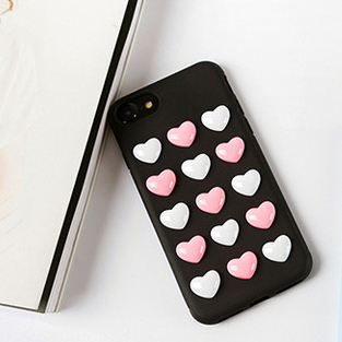 Для IPhone 6s Plus / 6 Плюс 3d Любовь Сердца ТПУ Мобильный Телефон - Чернить, iPhone 6s Plus 5.5-inch
Для IPhone 6s Plus / 6 Плюс 3d Любовь Сердца ТПУ Мобильный Телефон - Чернить, iPhone 6s Plus 5.5-inch