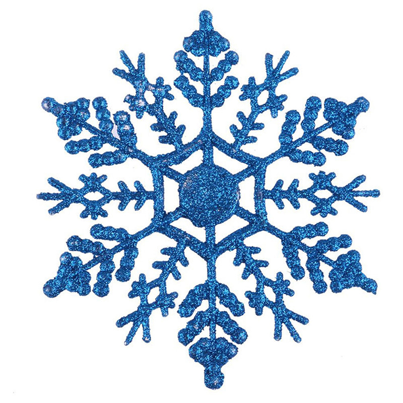 12PCS/Pack Christmas Glitter Snowflake Hanger Plastic Snowflake Ornaments - Dark Blue
12PCS/Pack Christmas Glitter Snowflake Hanger Plastic Snowflake Ornaments - Dark Blue