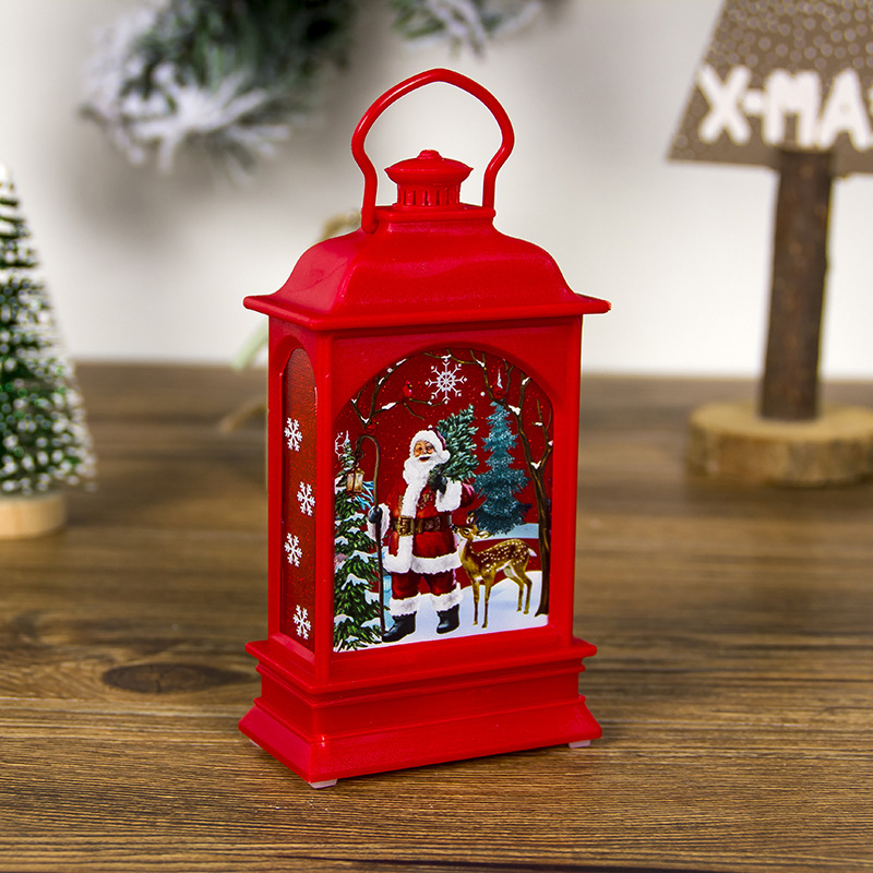 Christmas Decoration Light Ornament Painted Wind Lamp Hanging Candlestick Lamp - Santa Cluas/Red
Christmas Decoration Light Ornament Painted Wind Lamp Hanging Candlestick Lamp - Santa Cluas/Red