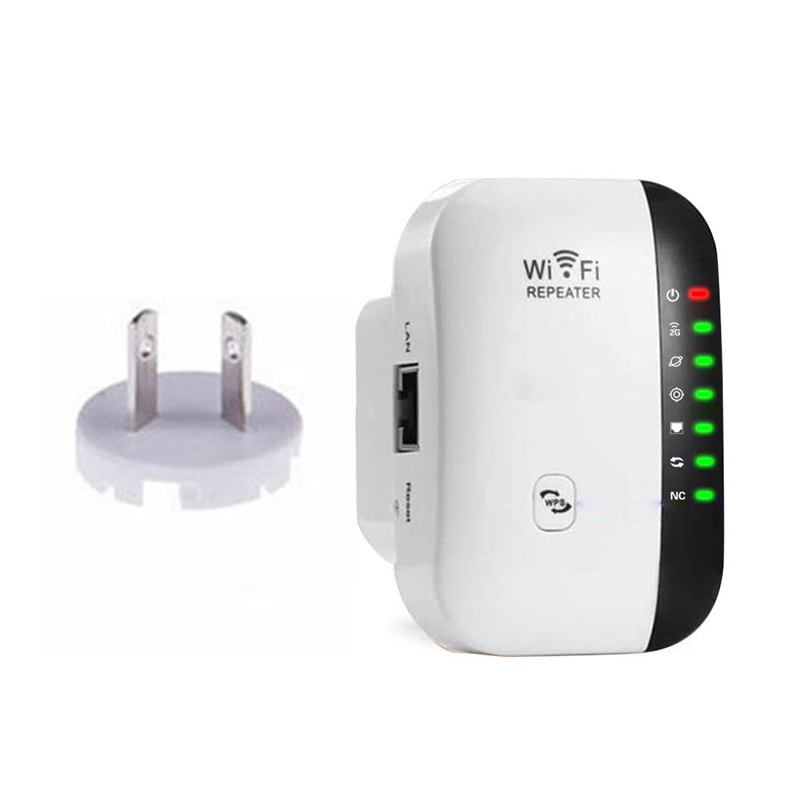 Wlan Repeater WiFi Range Extender Router Wi-fi-signalverstärker 2,4 g 300 Mbit / s WiFi Booster - au Plug
Wlan Repeater WiFi Range Extender Router Wi-fi-signalverstärker 2,4 g 300 Mbit / s WiFi Booster - au Plug