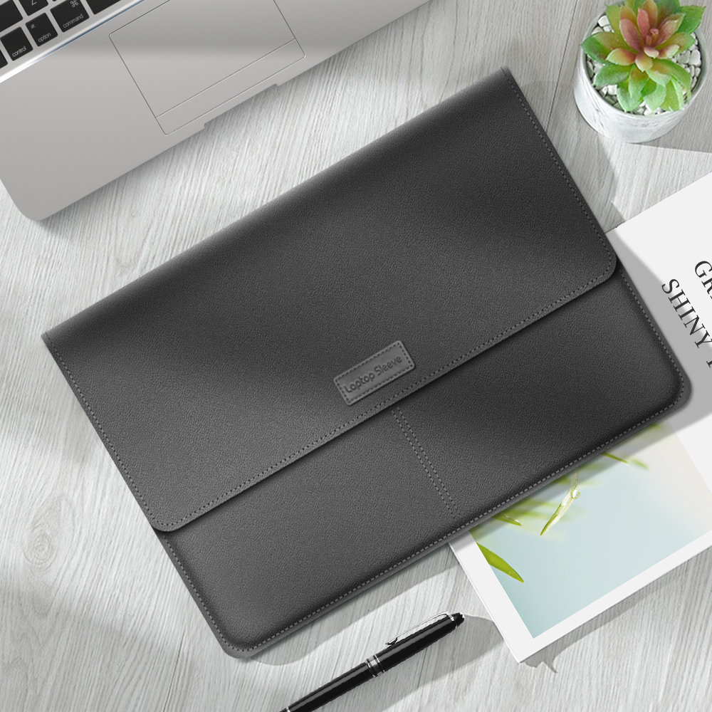 Leather Laptop Tablet Protective Bag Laptop Sleeve for 13''-14'' Laptop - Grey, Apple iPad Air 10.5 (2019)
Leather Laptop Tablet Protective Bag Laptop Sleeve for 13''-14'' Laptop - Grey, Apple iPad Air 10.5 (2019)