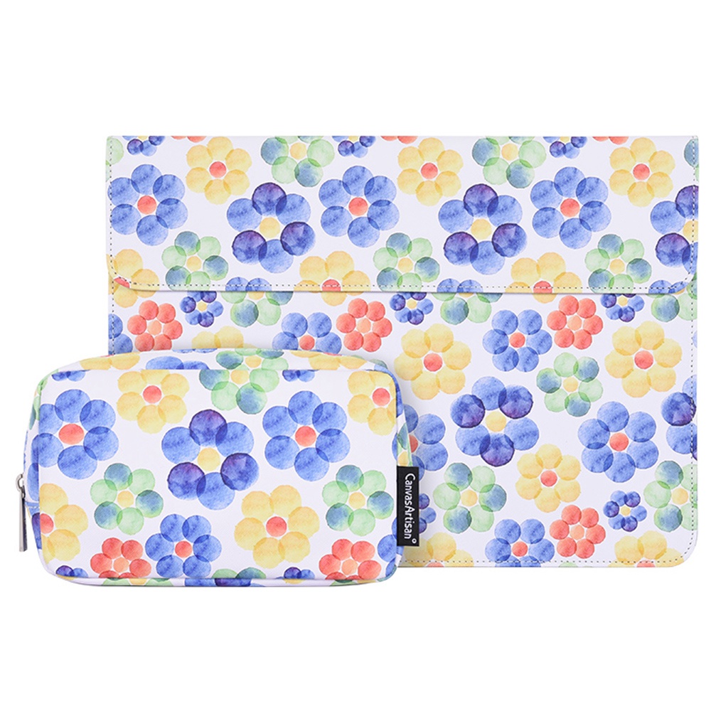 Canvasartisan E51-T0111 2pcs/Set 15-Zoll-Blütenmuster Magnetklappenhülle PU-Laptop-Hülle Mit Kleinem Beutel
Canvasartisan E51-T0111 2pcs/Set 15-Zoll-Blütenmuster Magnetklappenhülle PU-Laptop-Hülle Mit Kleinem Beutel