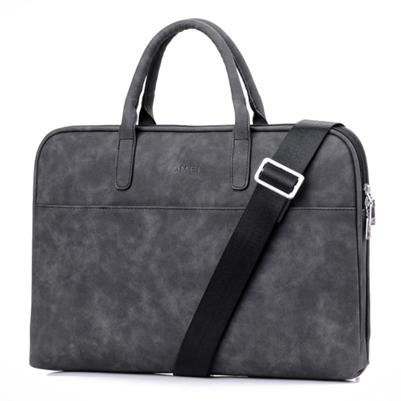 j. Qmei 933# 14 '' Kratzfeste Laptop Handtasche PU Leder Notebook Computer Reißverschlussbeutel Mit Schulterdick, Upgrade-version, Upgrade-version - Schwarz, MacBook Pro 14 inch (2021)
j. Qmei 933# 14 '' Kratzfeste Laptop Handtasche PU Leder Notebook Computer Reißverschlussbeutel Mit Schulterdick, Upgrade-version, Upgrade-version - Schwarz, MacBook Pro 14 inch (2021)