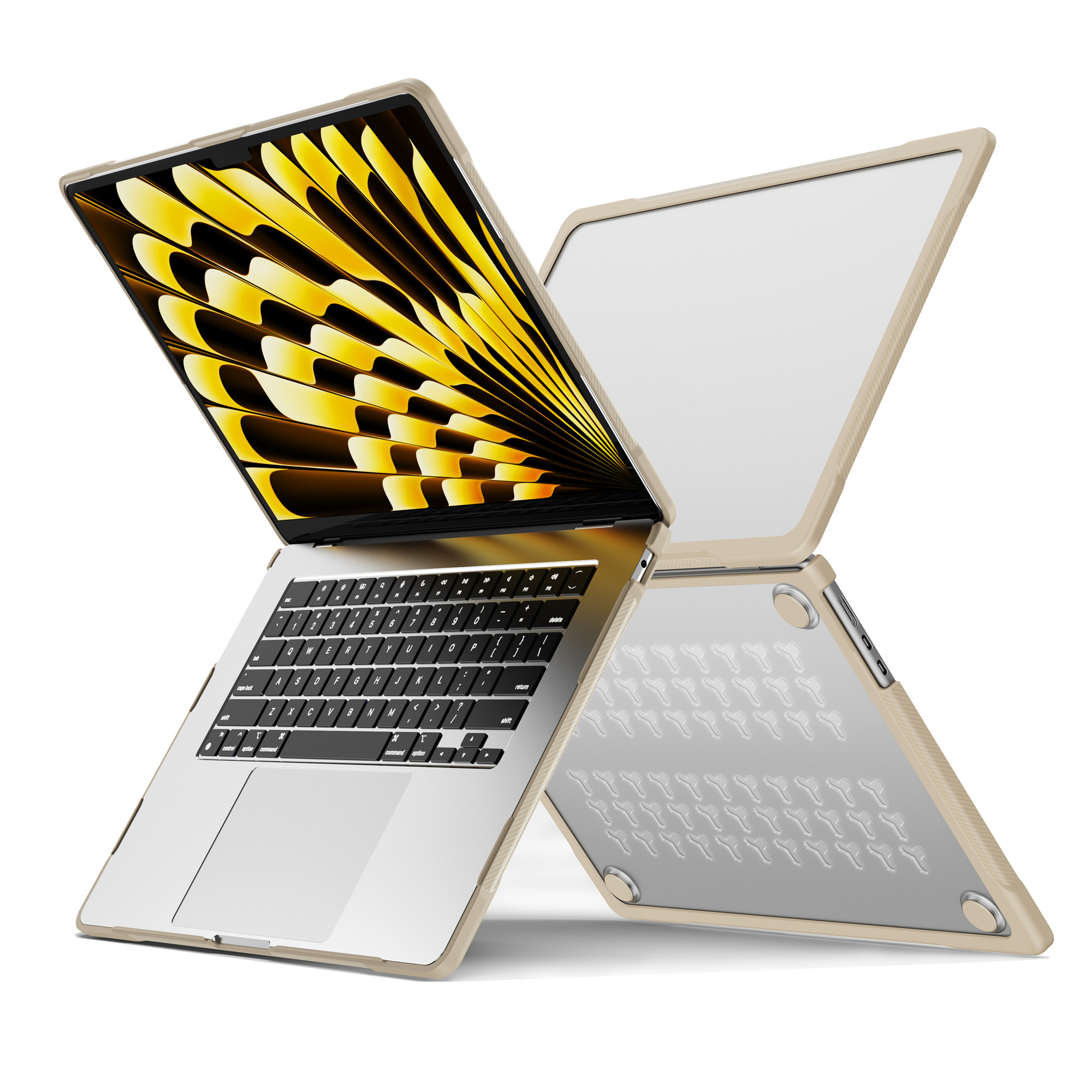 Für Macbook Air 15 Zoll (2023) A2941 Sailor Series Laptop Case PC+TPU Anti-scratch-notizbuch-cover - Khaki, Macbook Air 15 inch (2023)
Für Macbook Air 15 Zoll (2023) A2941 Sailor Series Laptop Case PC+TPU Anti-scratch-notizbuch-cover - Khaki, Macbook Air 15 inch (2023)