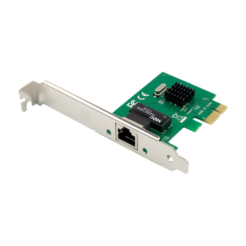 PCI-E X1 Gigabit Network Card RJ45 Single Port RTL8111G 1000m Ethernet-netzwerkadapter
PCI-E X1 Gigabit Network Card RJ45 Single Port RTL8111G 1000m Ethernet-netzwerkadapter