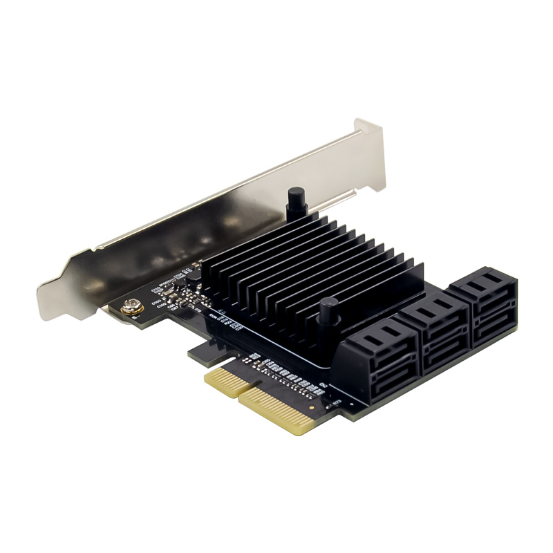 PCI-E ASM1166 SATA III 6 Kanalerweiterungskarten-server-klasse-speicher Sata-3-conversion-karte
PCI-E ASM1166 SATA III 6 Kanalerweiterungskarten-server-klasse-speicher Sata-3-conversion-karte
