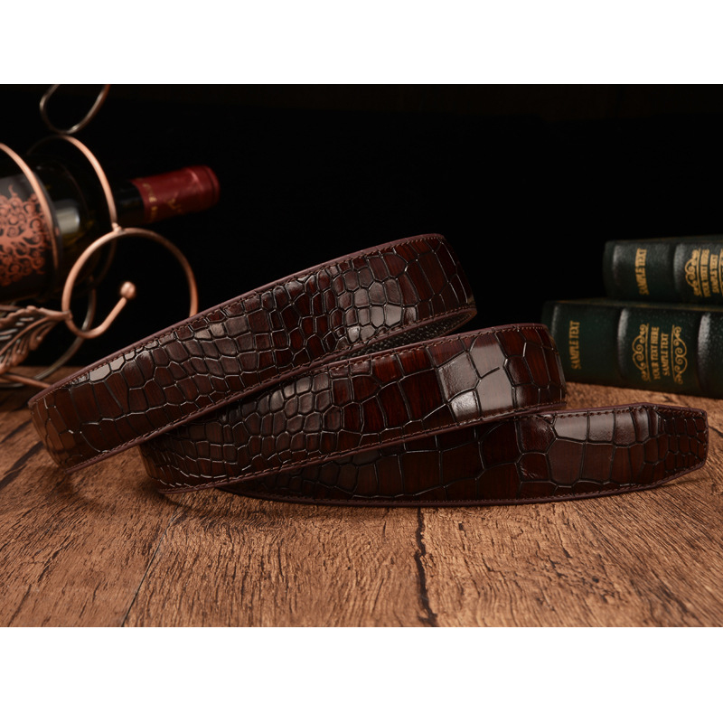 Crocodile Texture Coavhide Кожаный Мужской Ремень Ремень Ремешок Ремешок Ремень - Красное Вино
Crocodile Texture Coavhide Кожаный Мужской Ремень Ремень Ремешок Ремешок Ремень - Красное Вино