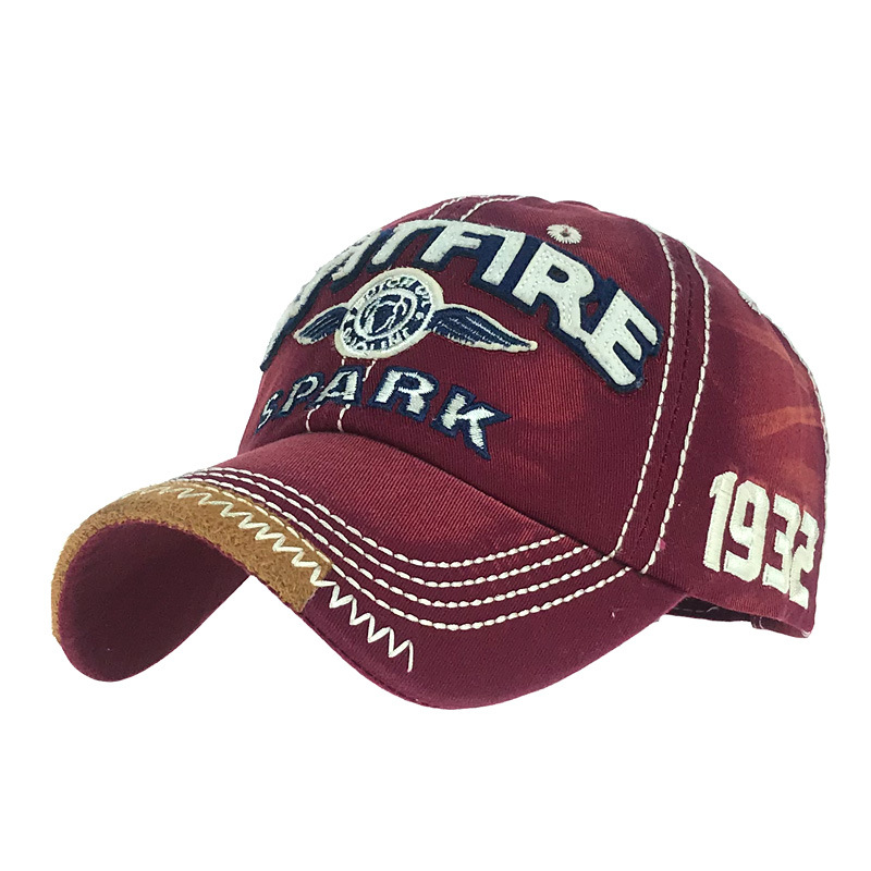Hip Hop Cap SPARK Letter Retro Embroidery Streetwear Sports Baseball Cap Sport Fitted Hat - Red
Hip Hop Cap SPARK Letter Retro Embroidery Streetwear Sports Baseball Cap Sport Fitted Hat - Red