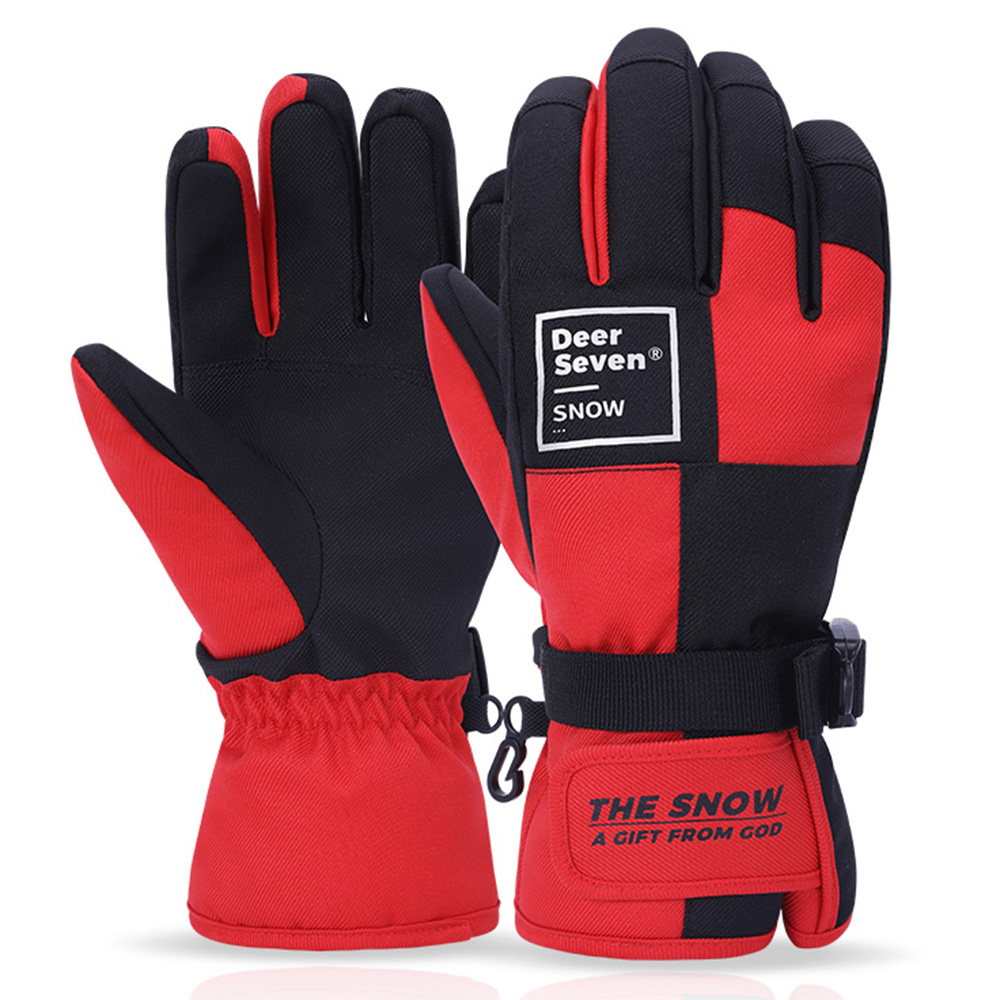 2202 1 Paar Kinder Winterhandschuhe Windfest Ski Schnee Touchsschilddurchmesser Wärmeradhandschuhe Für Kaltes Wetter im Freien im Freien - Schwarz+rot / L
2202 1 Paar Kinder Winterhandschuhe Windfest Ski Schnee Touchsschilddurchmesser Wärmeradhandschuhe Für Kaltes Wetter im Freien im Freien - Schwarz+rot / L