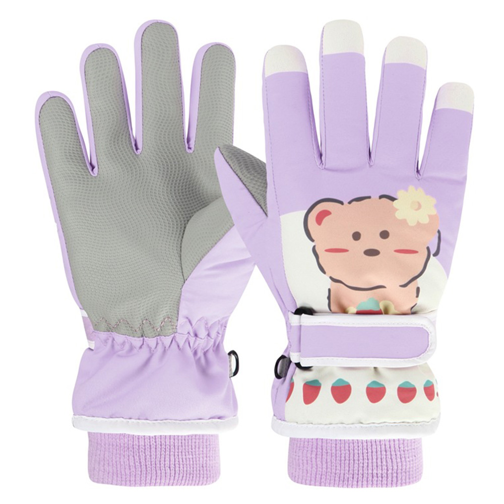 2110 1 Paar Wasserdichte Winterfäbchen Touchscreen Vollfinger Kinder Mädchen Skihandschuhe (ST Warm) - Lila / M
2110 1 Paar Wasserdichte Winterfäbchen Touchscreen Vollfinger Kinder Mädchen Skihandschuhe (ST Warm) - Lila / M
