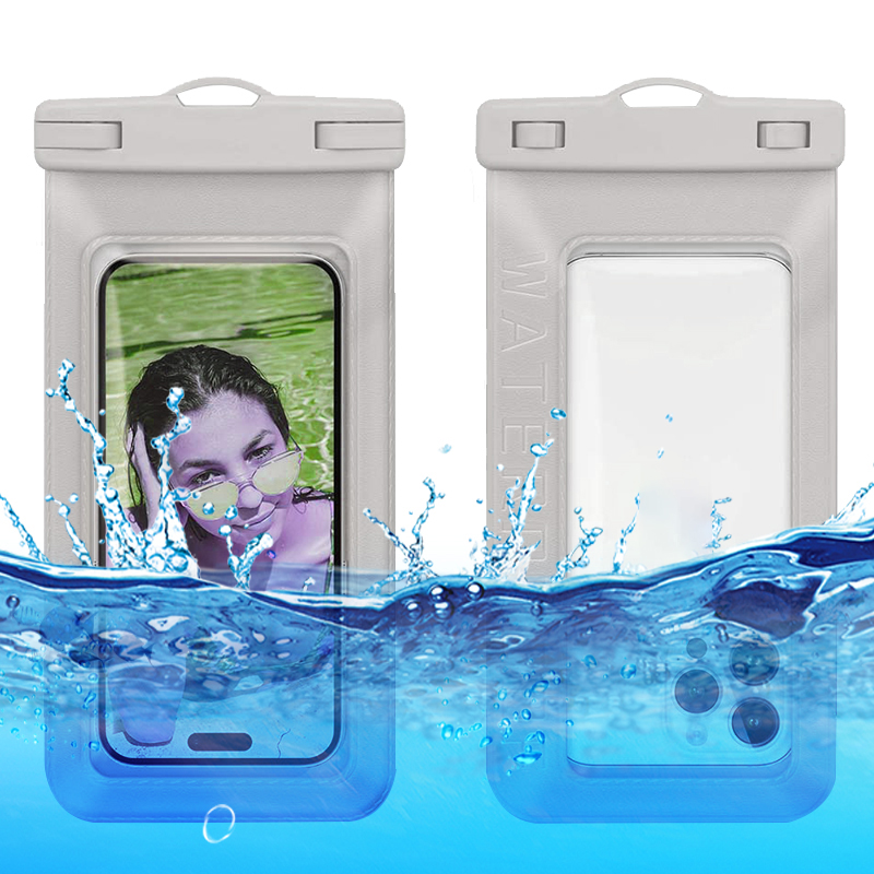 Wasserdichtes Schwimmendes Telefonbeutel Für Unter 7,5 '' Mobiltelefon IPX8 Mobiltelefon Trockenbeutel Hülle Strukturierte PVC -telefonschutzschutz - Grau, Universal
Wasserdichtes Schwimmendes Telefonbeutel Für Unter 7,5 '' Mobiltelefon IPX8 Mobiltelefon Trockenbeutel Hülle Strukturierte PVC -telefonschutzschutz - Grau, Universal