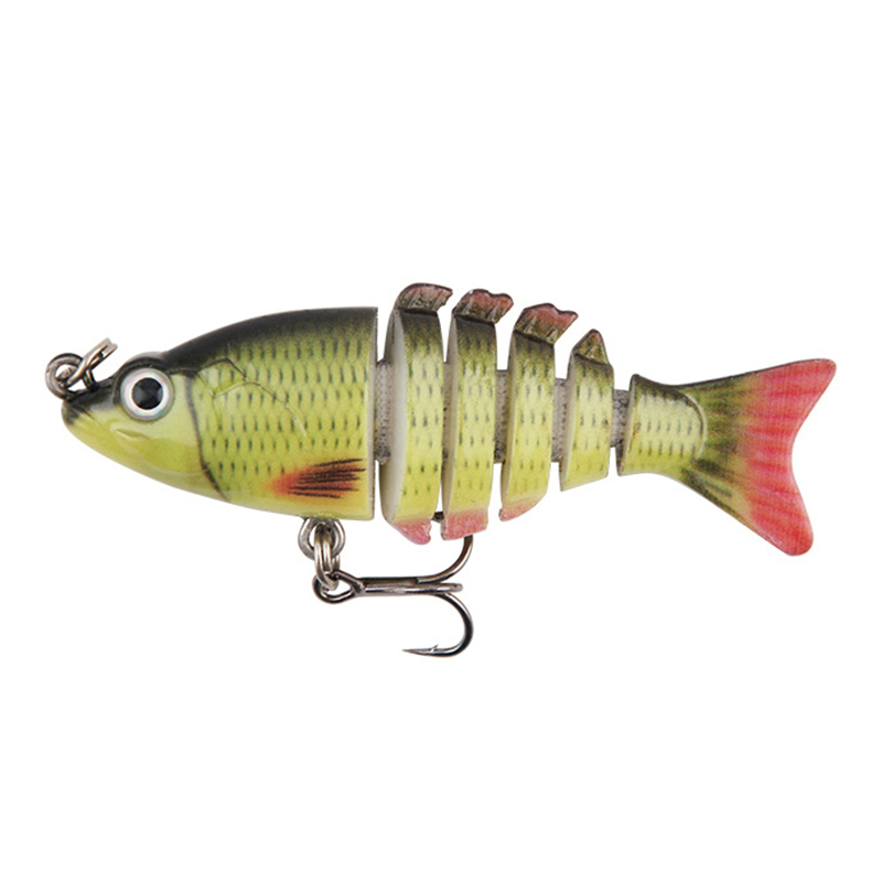 XY-334 Buntes Sechs-bereiche-abs Bionic Fish Bait Single Haken Lebensechter Fischereiköder Für Flussmeer - Typ 9
XY-334 Buntes Sechs-bereiche-abs Bionic Fish Bait Single Haken Lebensechter Fischereiköder Für Flussmeer - Typ 9