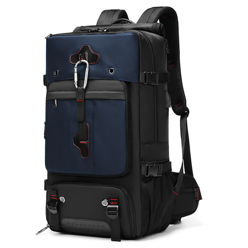 Minglu 2070 Wasserabweisendes Oxford-stoff Schultern Bag Laptop Speicher Rucksack Großer 56-75L Daypack Mit Trockener Nasstrennungsdesign - Blau
Minglu 2070 Wasserabweisendes Oxford-stoff Schultern Bag Laptop Speicher Rucksack Großer 56-75L Daypack Mit Trockener Nasstrennungsdesign - Blau