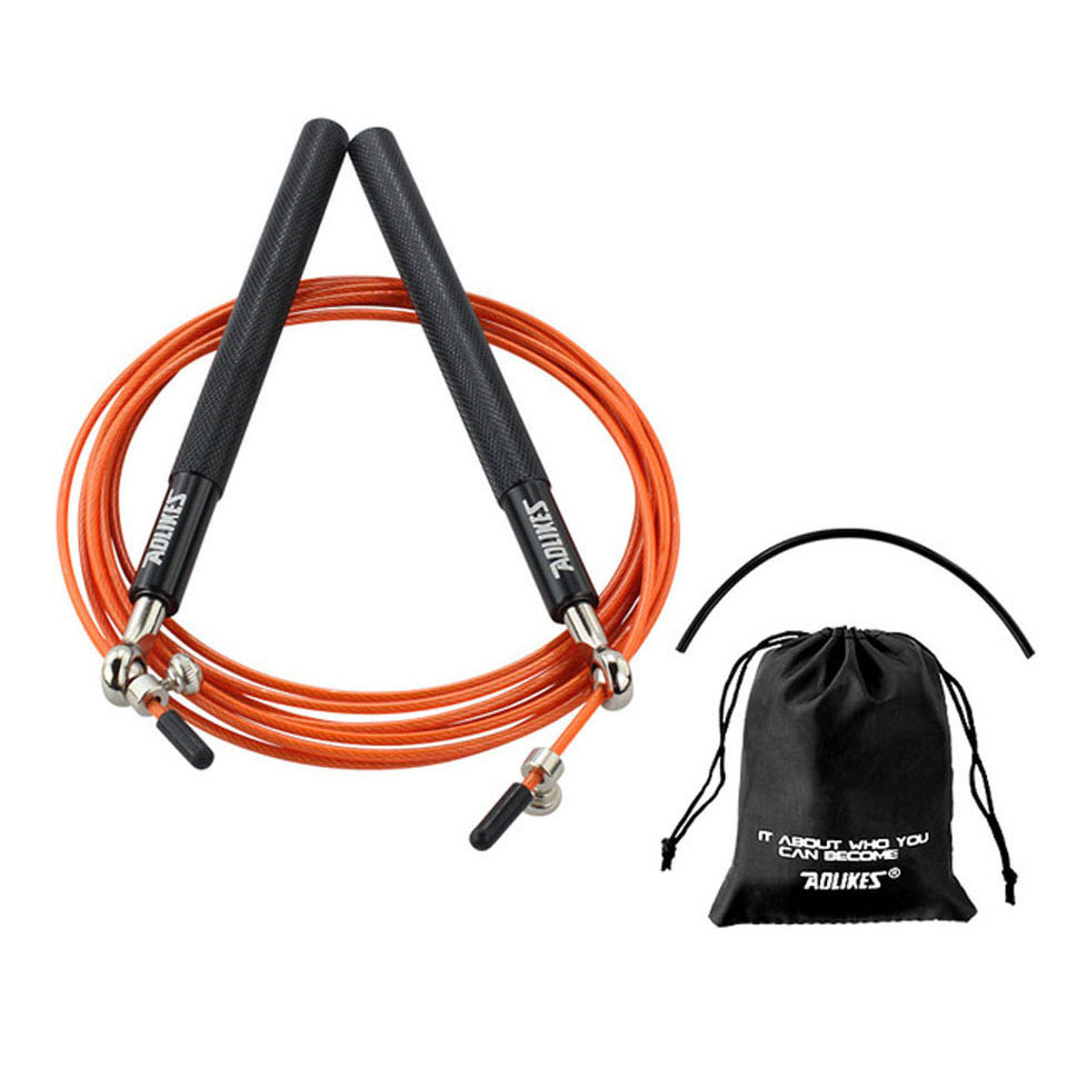 Aolikes TS-3202 Übungs-sprungseil Für Erwachsene Einstellbare Länge Stahldraht Gewichtetes Sprungseil - Schwarz / Orangendraht
Aolikes TS-3202 Übungs-sprungseil Für Erwachsene Einstellbare Länge Stahldraht Gewichtetes Sprungseil - Schwarz / Orangendraht