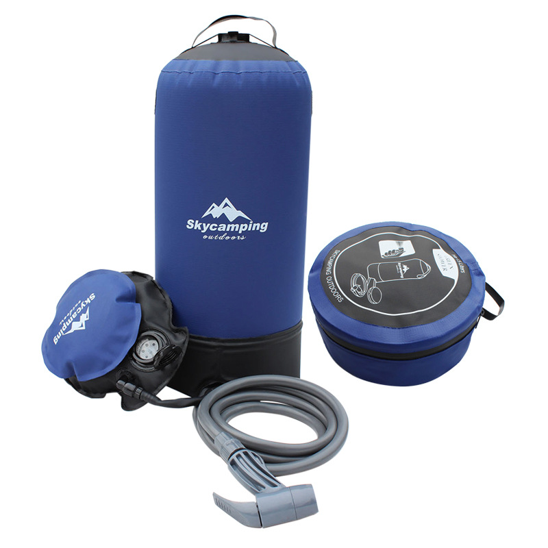 Skycamping Tragbare Aufblasbare Faltschuschen-Duschsack Im Freien Duschrucksack Für Campingwanderung - Dunkelblau
Skycamping Tragbare Aufblasbare Faltschuschen-Duschsack Im Freien Duschrucksack Für Campingwanderung - Dunkelblau