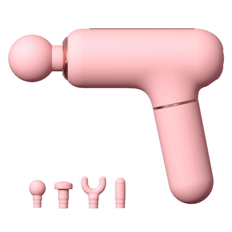 LEMONDA SMART ZL003 3-Gear 4-head Muscle Massage Gun Relaxation Fitness Physiotherapy Fascia Gun - Pink
LEMONDA SMART ZL003 3-Gear 4-head Muscle Massage Gun Relaxation Fitness Physiotherapy Fascia Gun - Pink