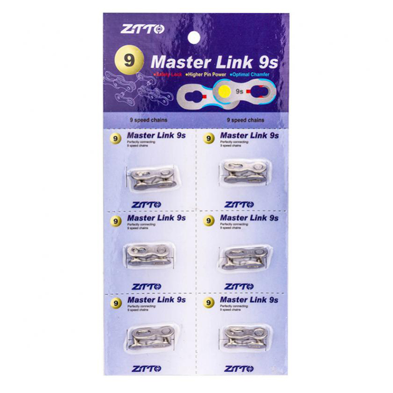 ZTTO MSK 6 Paare Kohlenstoffstahl Fahrradkette Master Link MTB Roadbike -kette Schnellverbindungsanschluss - Für 9 Geschwindigkeitskette
ZTTO MSK 6 Paare Kohlenstoffstahl Fahrradkette Master Link MTB Roadbike -kette Schnellverbindungsanschluss - Für 9 Geschwindigkeitskette