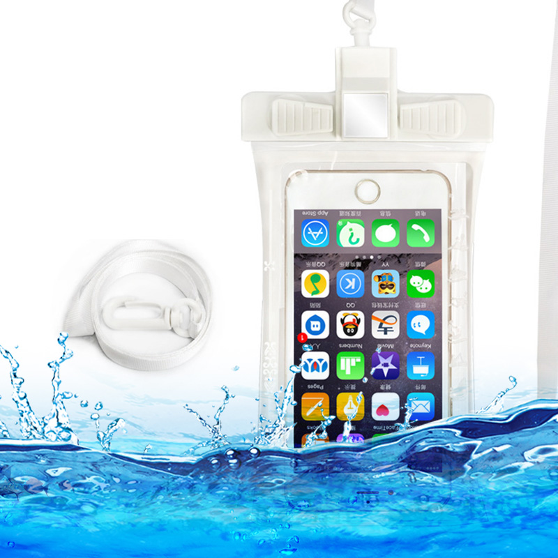 Universelle Wasserdichte Koffer Für Telefon Unter 6.5 '' Whistle Design IPX8 Telefonbeutel TPU+ABS Trockenbeutel - Weiss, Universal
Universelle Wasserdichte Koffer Für Telefon Unter 6.5 '' Whistle Design IPX8 Telefonbeutel TPU+ABS Trockenbeutel - Weiss, Universal