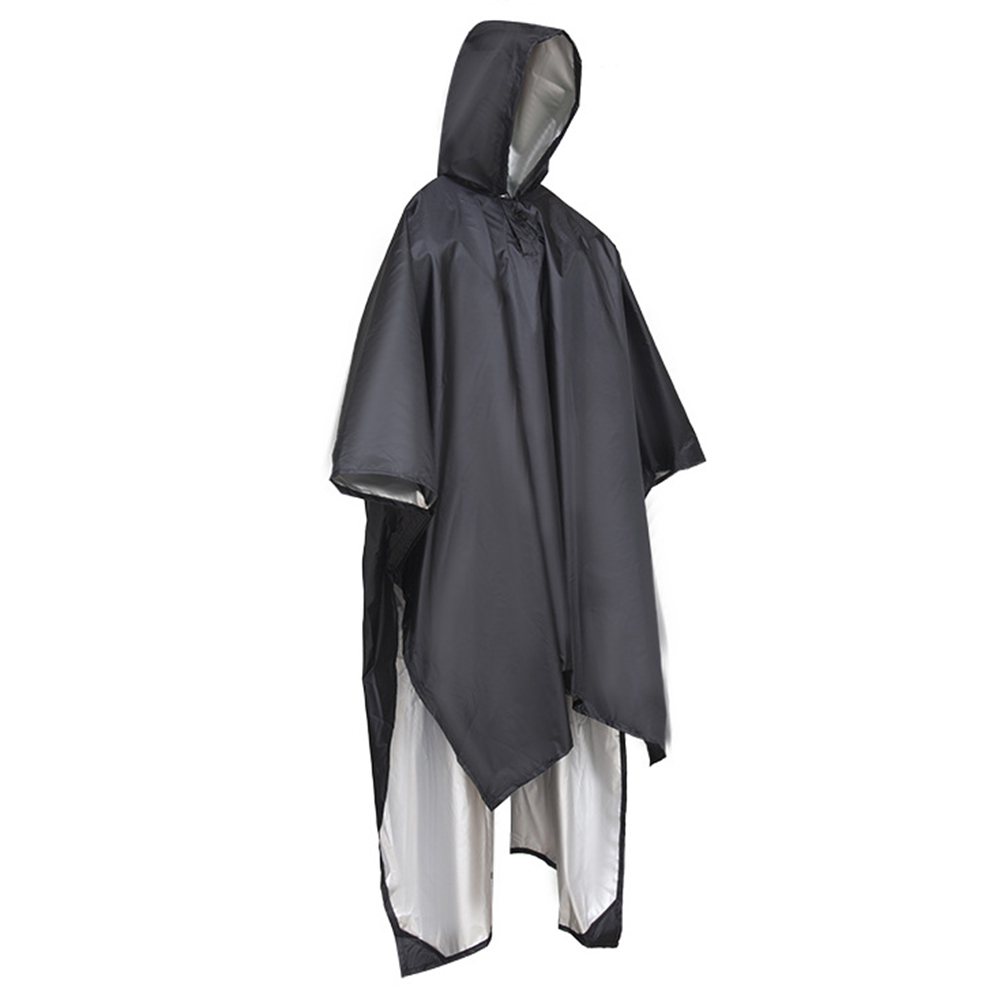 190t Polyester Taft 3-in-1 Outdoor-radsportwanderung Regenmantel Matte Windschutzponcho - Schwarz
190t Polyester Taft 3-in-1 Outdoor-radsportwanderung Regenmantel Matte Windschutzponcho - Schwarz