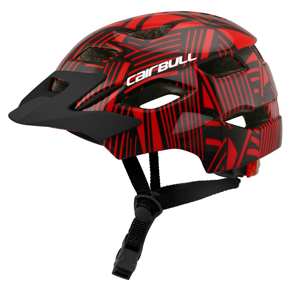 Cairbull CB-46 PC+EPS Kids Cycling Helm Skateboard Scooter Visor-design-helm Mit Rücklicht, 50-57 cm - Schwarz Rot
Cairbull CB-46 PC+EPS Kids Cycling Helm Skateboard Scooter Visor-design-helm Mit Rücklicht, 50-57 cm - Schwarz Rot