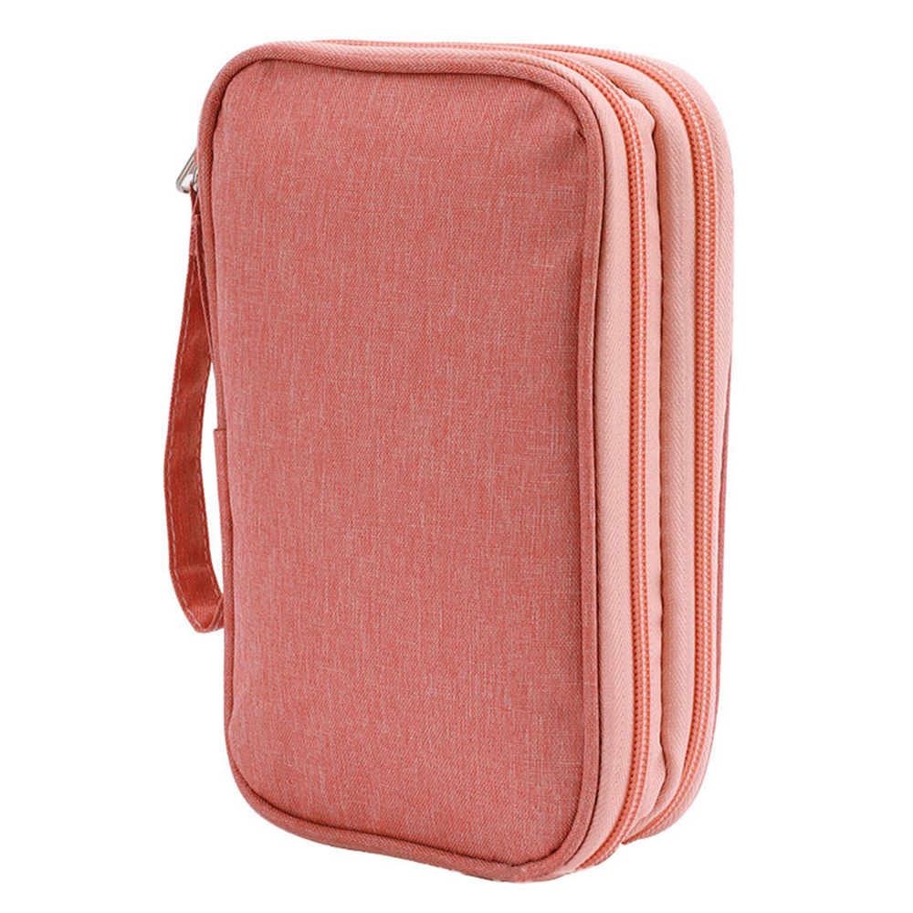 Travel Electronic Organizer Multi-functional Waterproof Electronics Accessories Case Double Layer Cord Storage Bag for Cables, Power Bank, USB Flash Drive - Pink
Travel Electronic Organizer Multi-functional Waterproof Electronics Accessories Case Double Layer Cord Storage Bag for Cables, Power Bank, USB Flash Drive - Pink