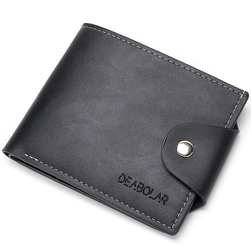 Deebolar Weiche PU -leder -brieftaschen -münzkarten -lagerhalter Bargeld Organizer Beutel - Schwarz
Deebolar Weiche PU -leder -brieftaschen -münzkarten -lagerhalter Bargeld Organizer Beutel - Schwarz