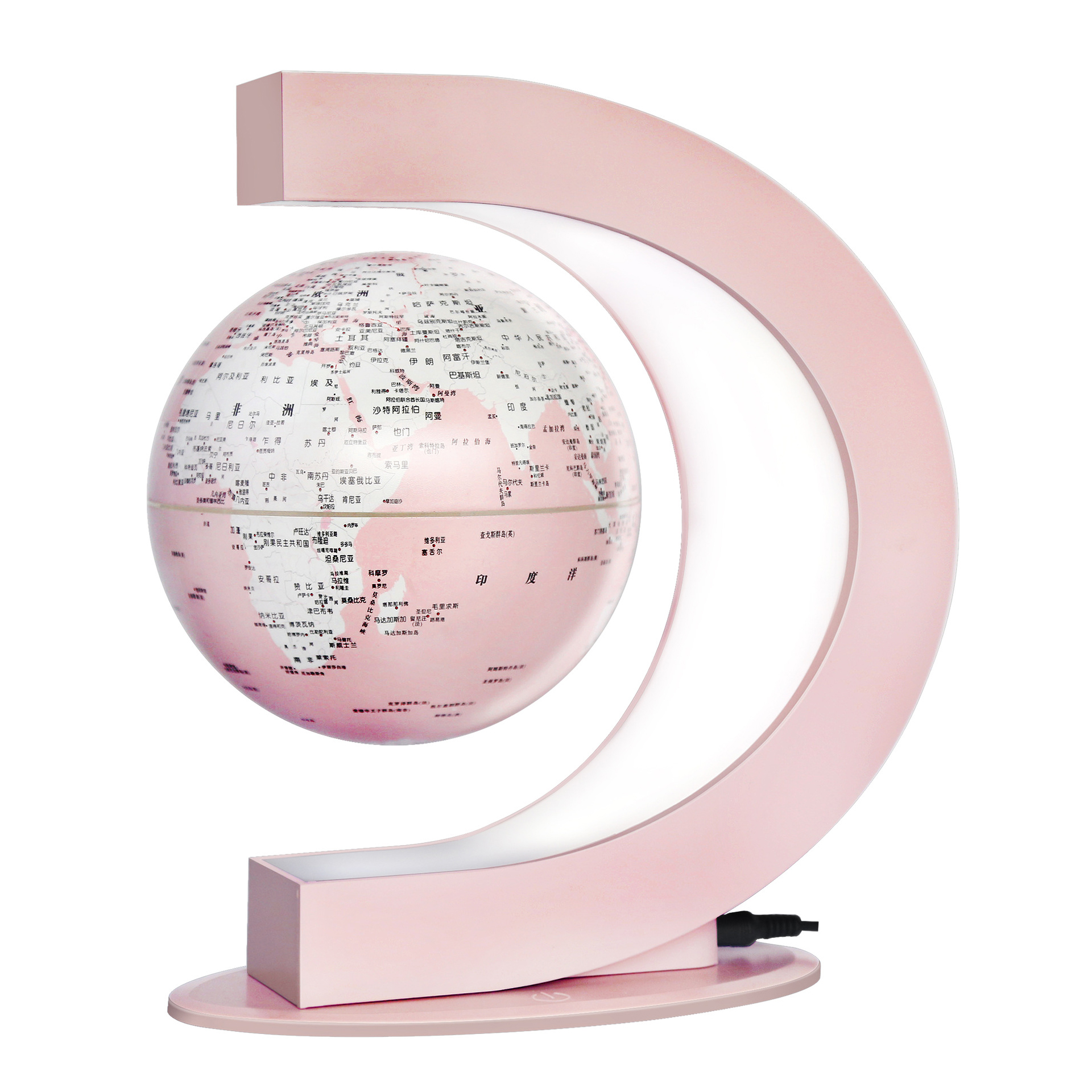 Magnetisch Schwebende Schwebende Tablette Lampe Globe am Nachttätigkeit Nachtlicht Home Office Dekor (ohne AR) - Rosa / US -stecker
Magnetisch Schwebende Schwebende Tablette Lampe Globe am Nachttätigkeit Nachtlicht Home Office Dekor (ohne AR) - Rosa / US -stecker