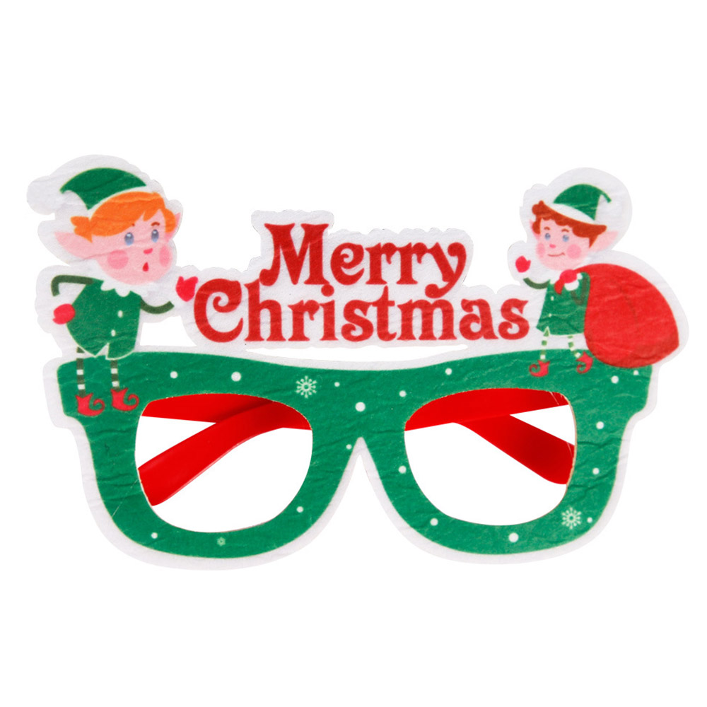 Weihnachtskinder Brille Rahmen Filz + Plastik Weihnachtsbrillen Kostüm Kostüm Party Supply - Frohe Weihnachten
Weihnachtskinder Brille Rahmen Filz + Plastik Weihnachtsbrillen Kostüm Kostüm Party Supply - Frohe Weihnachten