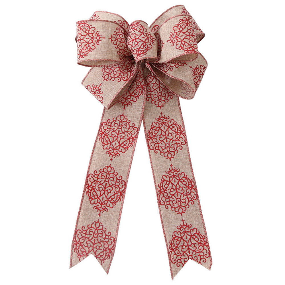 Weihnachtsbaumtopper Bogenwäsche Large Bowknot Party Garden Home Decor Dekoration - Khaki+blume
Weihnachtsbaumtopper Bogenwäsche Large Bowknot Party Garden Home Decor Dekoration - Khaki+blume