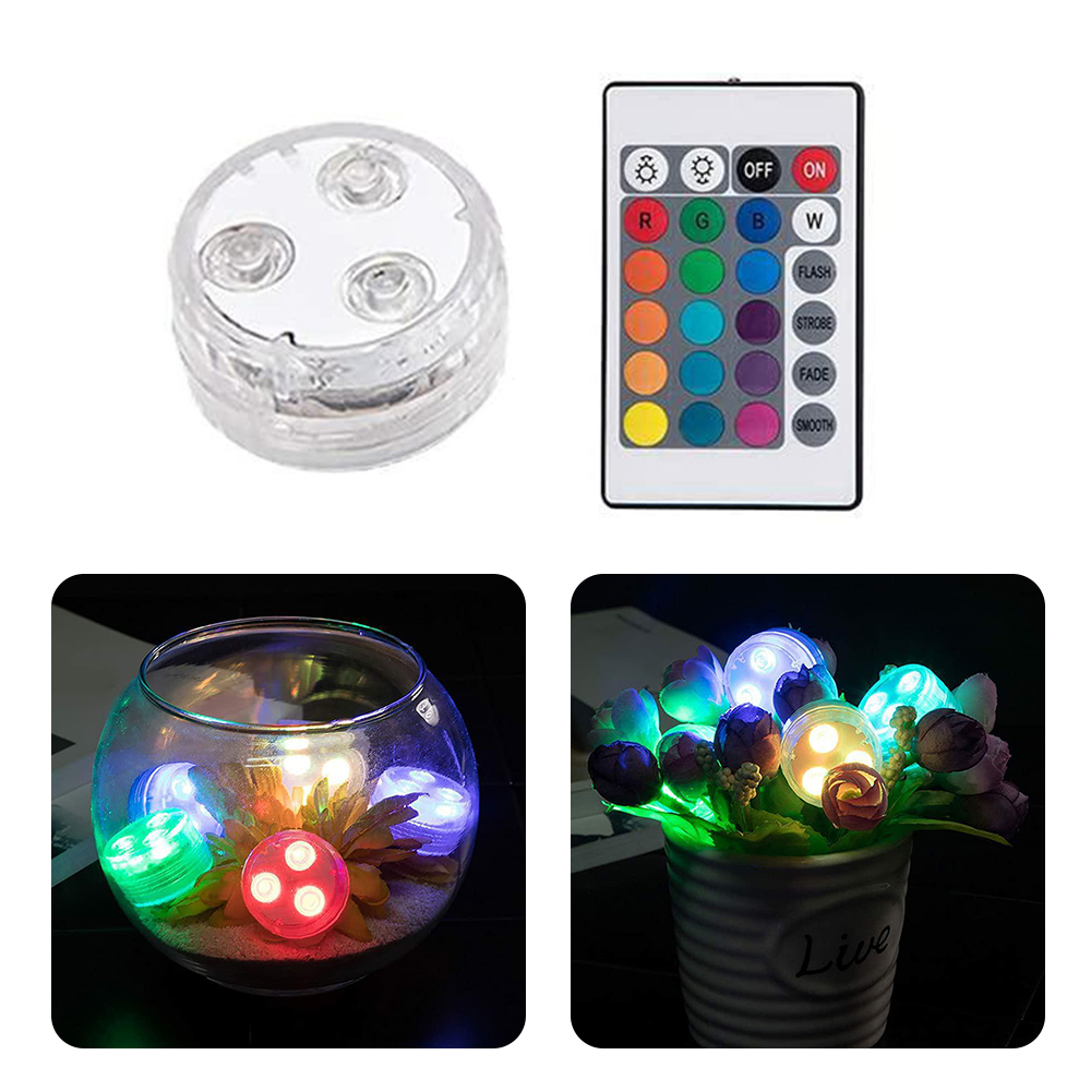 1pc Farbenfrohe 3-LED SMD5050 Tauchlicht-schwimmbadunterwasserlampe Mit Fernbedienung
1pc Farbenfrohe 3-LED SMD5050 Tauchlicht-schwimmbadunterwasserlampe Mit Fernbedienung