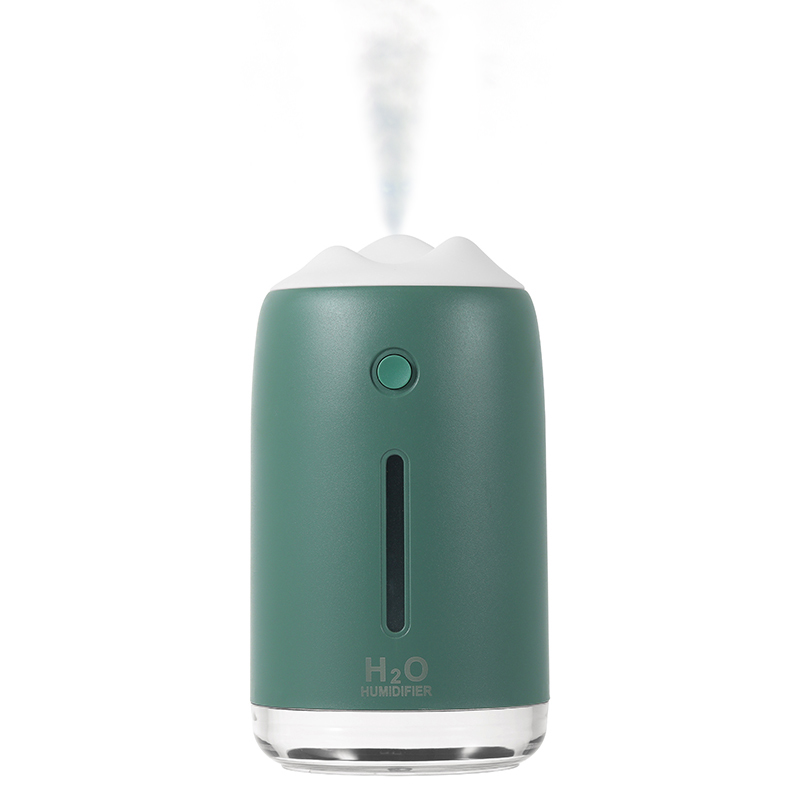 H01 Portable Air Humidifier 310ml USB Rechargeable Snow Mountain Cool Mist Diffuser with Night Light for Room Office Car - Green
H01 Portable Air Humidifier 310ml USB Rechargeable Snow Mountain Cool Mist Diffuser with Night Light for Room Office Car - Green