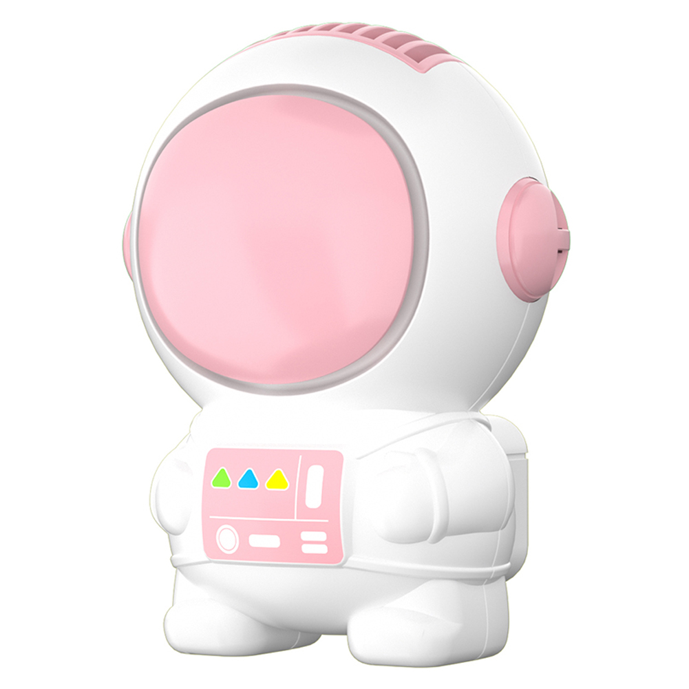 Mini Handheld Fan Cartoon Astronaut Air Cooler Portable USB Rechargeable Bladeless Summer Fan - Pink
Mini Handheld Fan Cartoon Astronaut Air Cooler Portable USB Rechargeable Bladeless Summer Fan - Pink