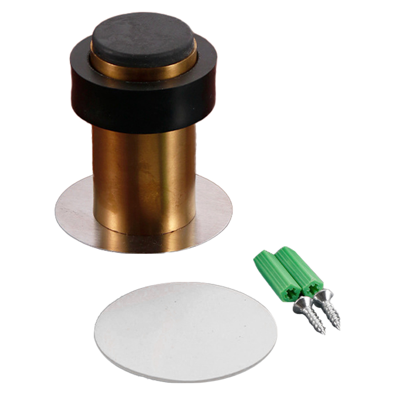60-mm-gummi-türstopper Antikollision Edelstahlkleber-türhalter Blockwandschutzschutz - Gold
60-mm-gummi-türstopper Antikollision Edelstahlkleber-türhalter Blockwandschutzschutz - Gold