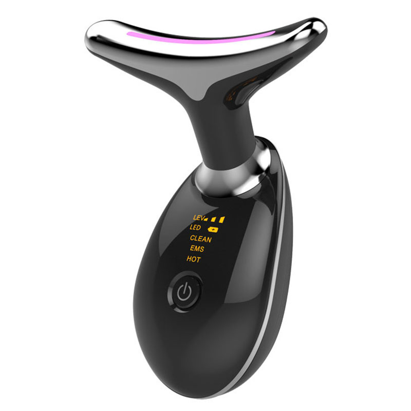 ES-1081 Farbbeleuchtung Heben Hals Beauty Instrument Tragbares Nackenmassager - Schwarz / Silber
ES-1081 Farbbeleuchtung Heben Hals Beauty Instrument Tragbares Nackenmassager - Schwarz / Silber