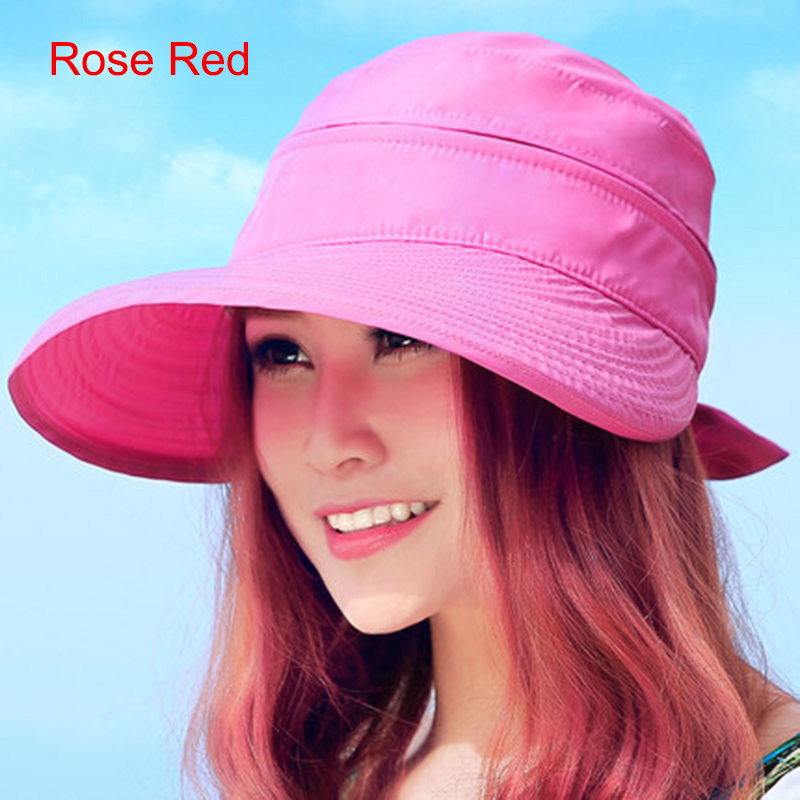Lady Foldable Summer Outdoor Travel Beach Empty Top Hat Breathable Sunscreen Sun Hat Cap - Rose
Lady Foldable Summer Outdoor Travel Beach Empty Top Hat Breathable Sunscreen Sun Hat Cap - Rose
