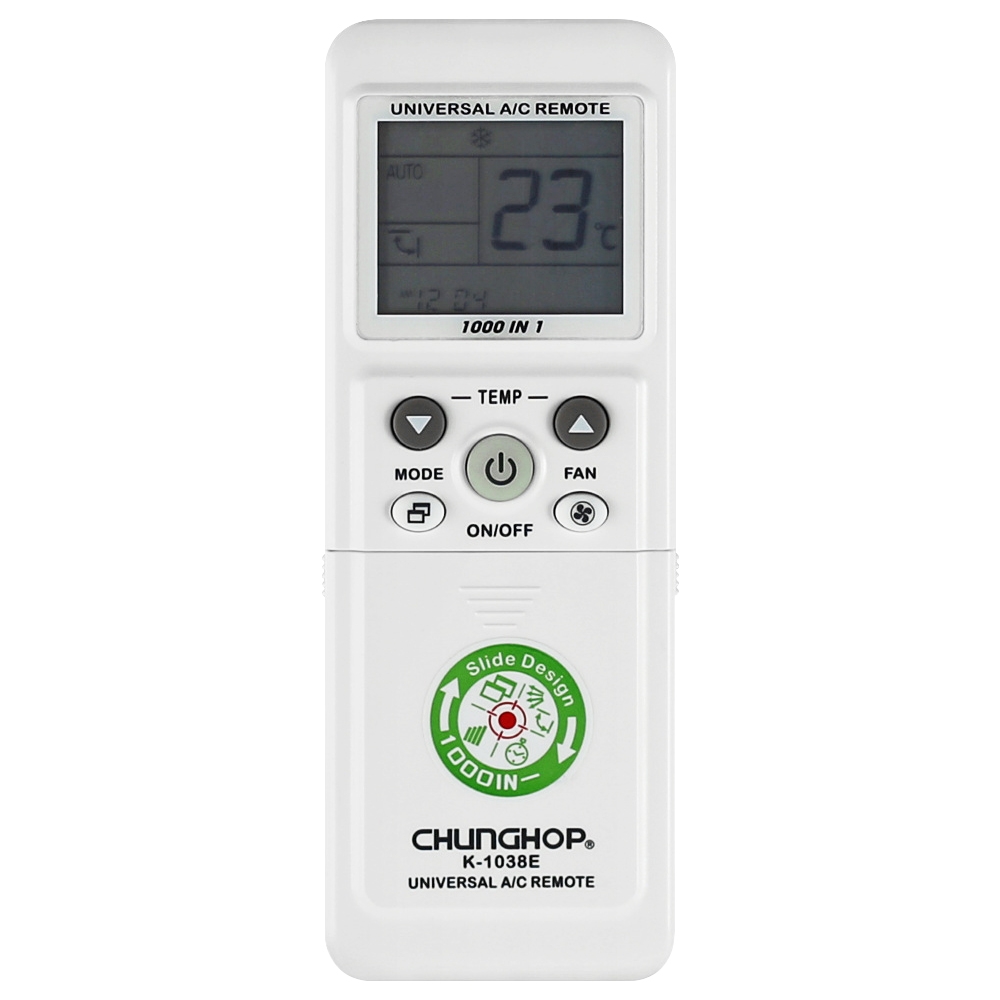 Chunghop K-1038e Home Office Klimaanlage RC Universal Air-conditioning Fernbedienungsersatz
Chunghop K-1038e Home Office Klimaanlage RC Universal Air-conditioning Fernbedienungsersatz