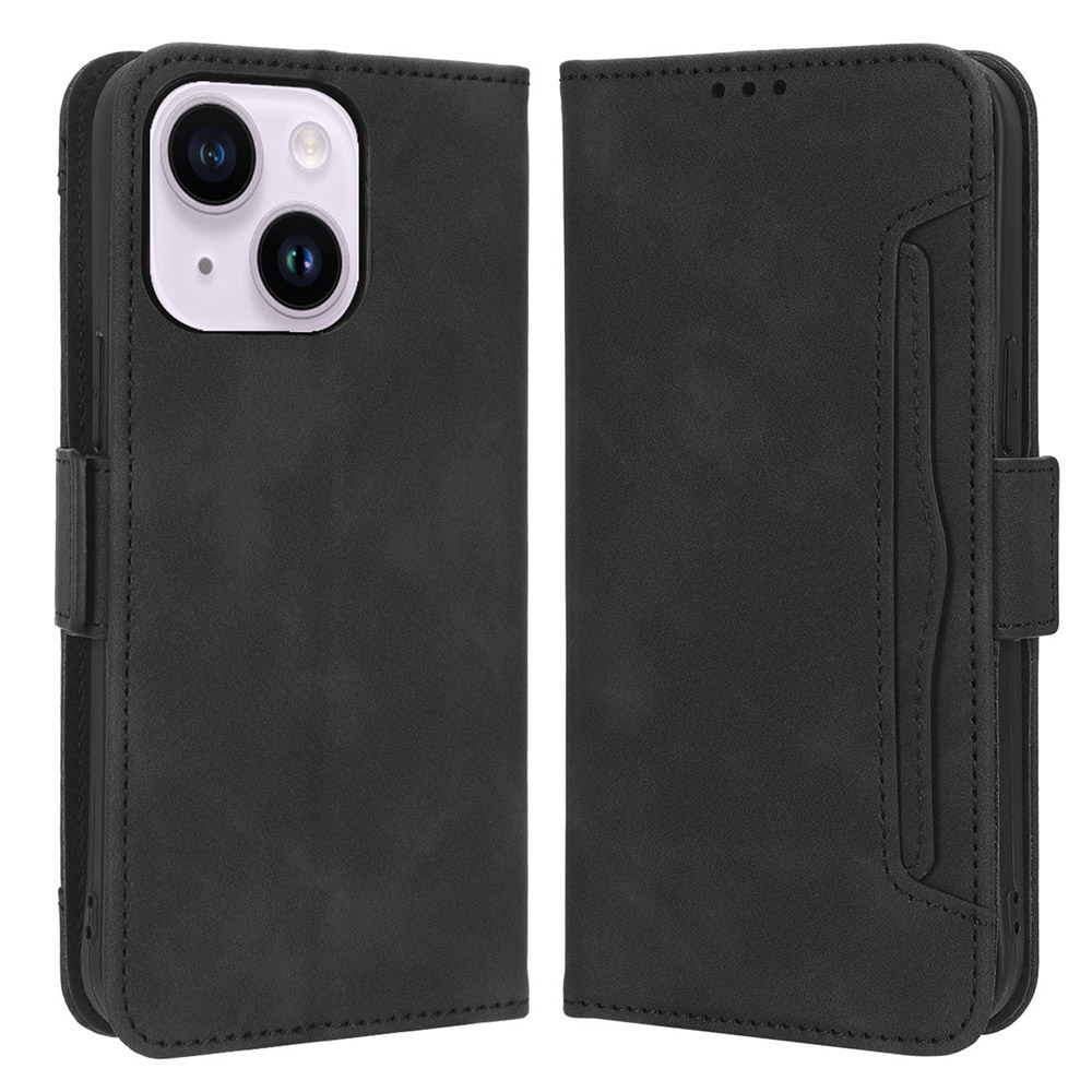 Multiple Card Slots Stand Phone Case for iPhone 14 Plus 6.7 inch, Anti-scratch PU Leather Cover Wallet - Black, iPhone 14 Plus
Multiple Card Slots Stand Phone Case for iPhone 14 Plus 6.7 inch, Anti-scratch PU Leather Cover Wallet - Black, iPhone 14 Plus