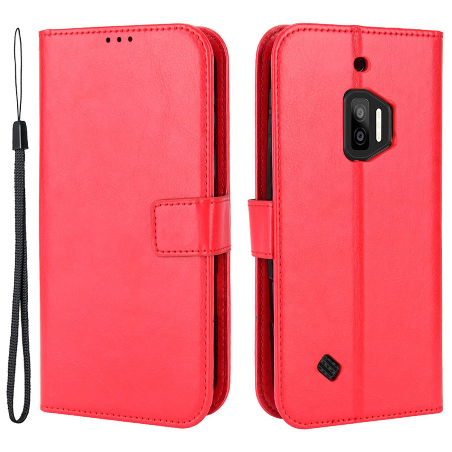 Für Oukitel WP12/WP12 Pro Wallet Flip Cover Crazy Horse Textur PU Leder Magnetverschluss Armband Ständer Telefonhülle - Rot, Oukitel WP12
Für Oukitel WP12/WP12 Pro Wallet Flip Cover Crazy Horse Textur PU Leder Magnetverschluss Armband Ständer Telefonhülle - Rot, Oukitel WP12