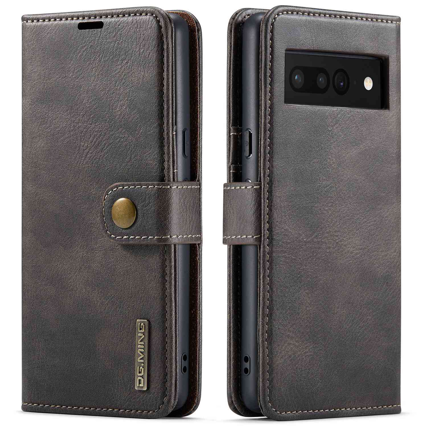 Dg. Ming Für Google Pixel 7 Pro Abnehmbar 2-in-1-telefonhülle Split Leder Brieftasche Ständer Drop-protective-abdeckung - Grau, Google Pixel 7 Pro 5G
Dg. Ming Für Google Pixel 7 Pro Abnehmbar 2-in-1-telefonhülle Split Leder Brieftasche Ständer Drop-protective-abdeckung - Grau, Google Pixel 7 Pro 5G