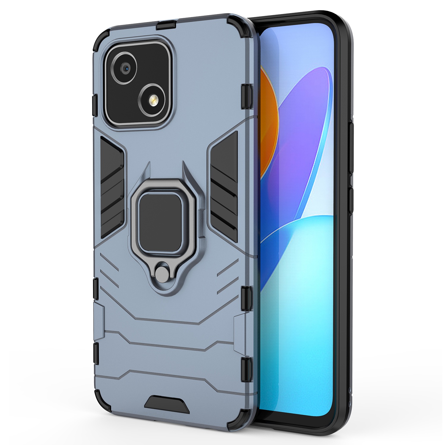 Soft TPU + Hard PC Hybrid -hülle Für Ehrenspiel 30 5G, Ring -kickstand -schutz -telefonabdeckung - Blau, Honor Play 30 5G
Soft TPU + Hard PC Hybrid -hülle Für Ehrenspiel 30 5G, Ring -kickstand -schutz -telefonabdeckung - Blau, Honor Play 30 5G