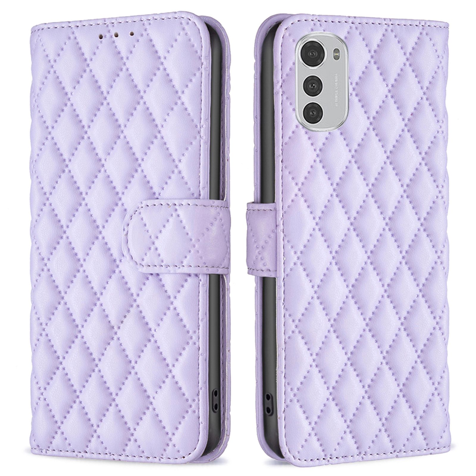 Binfenfarbe Für Motorola Moto E32 4G Matte PU Leder Brieftasche BF Style-14 Rhombus Muster Eingeprägter Flip-ständer Schutzabdeckung - Violett, Motorola Moto E32 4G
Binfenfarbe Für Motorola Moto E32 4G Matte PU Leder Brieftasche BF Style-14 Rhombus Muster Eingeprägter Flip-ständer Schutzabdeckung - Violett, Motorola Moto E32 4G