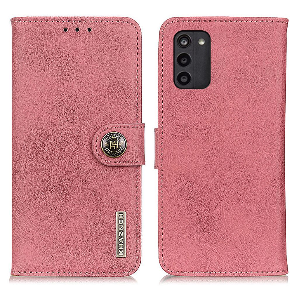 Khazneh Drop-proof-telefonhülle Für Motorola Moto G100, Anti-kratzer-kuhläden Strukturierte PU Leder Flip Wallet Wallet With Viewing Ständer - Rosa, Motorola Moto G100
Khazneh Drop-proof-telefonhülle Für Motorola Moto G100, Anti-kratzer-kuhläden Strukturierte PU Leder Flip Wallet Wallet With Viewing Ständer - Rosa, Motorola Moto G100