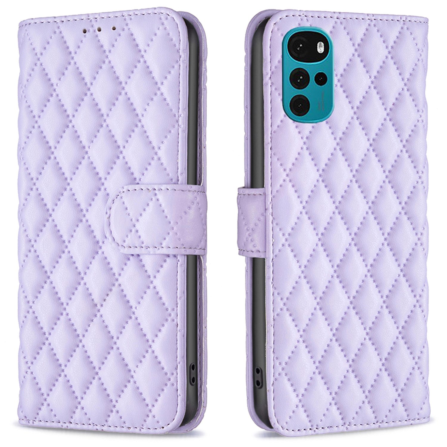 Binfen Farbe Für Motorola Moto G22 BF Style-14 PU Lederständer Matthülle Geprinktes Rhombusmuster Telefon Brieftasche Deckung - Violett, Motorola Moto G22
Binfen Farbe Für Motorola Moto G22 BF Style-14 PU Lederständer Matthülle Geprinktes Rhombusmuster Telefon Brieftasche Deckung - Violett, Motorola Moto G22