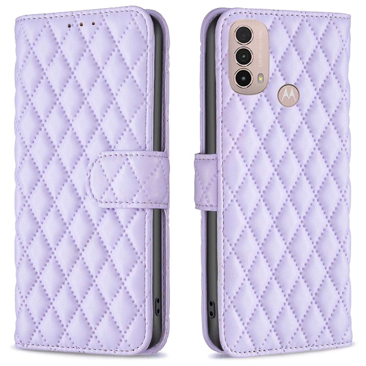 Binfen -farbe Für Motorola Moto E40 / E30 BF Style-14 Wallet Phone Cover Matte Eingeprägter Rhombusmuster PU Lederstand Hülle - Violett, Motorola Moto E40
Binfen -farbe Für Motorola Moto E40 / E30 BF Style-14 Wallet Phone Cover Matte Eingeprägter Rhombusmuster PU Lederstand Hülle - Violett, Motorola Moto E40