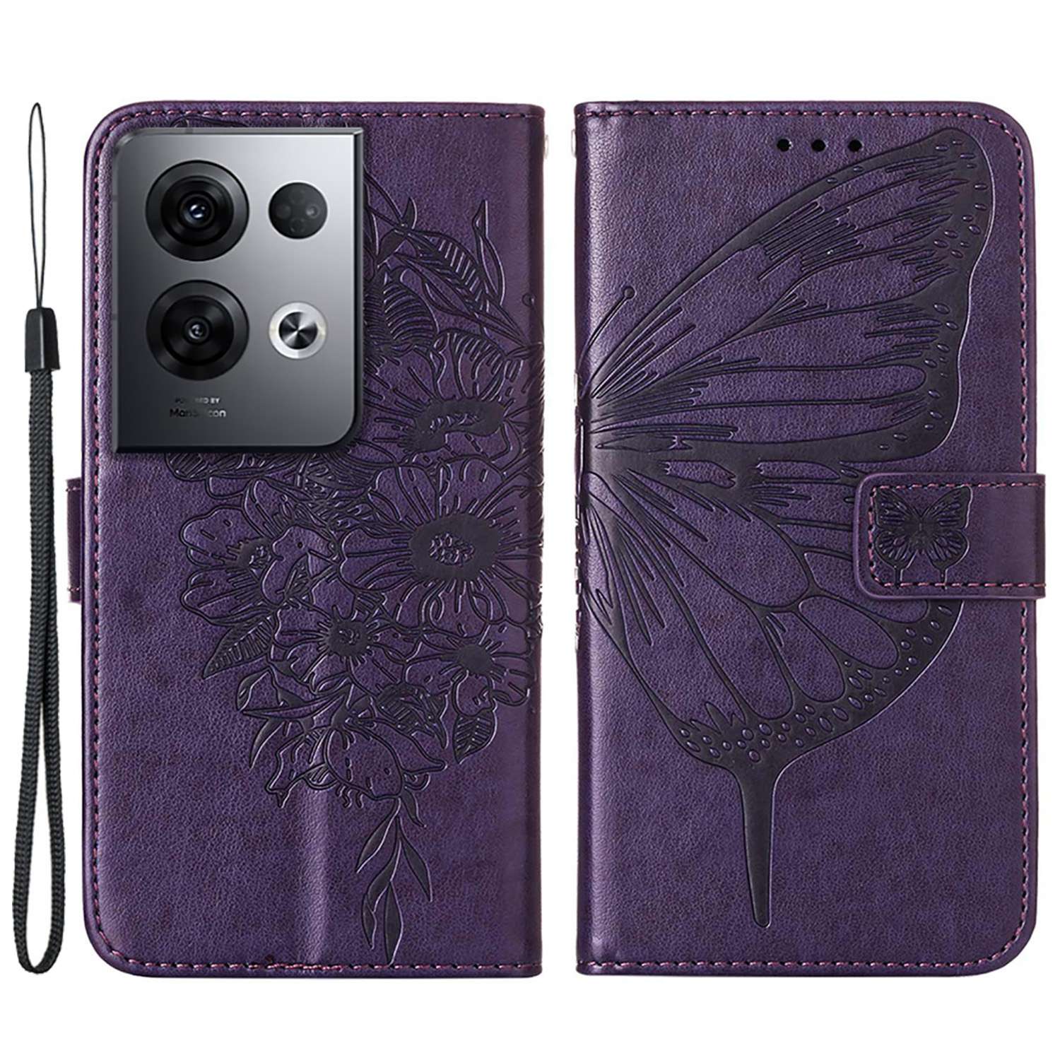 Brieftasche Telefonkoffer Für Oppo Reno8 Pro+ 5G / Reno8 Pro 5G (Global Version) Schutzhaut Flip Cover YB Blume Blumenserie-4 Schmetterlingsblume Eingeprägte Lederschale Ausgebildet - Violett, Oppo Reno8 Pro+ (China) 5G
Brieftasche Telefonkoffer Für Oppo Reno8 Pro+ 5G / Reno8 Pro 5G (Global Version) Schutzhaut Flip Cover YB Blume Blumenserie-4 Schmetterlingsblume Eingeprägte Lederschale Ausgebildet - Violett, Oppo Reno8 Pro+ (China) 5G