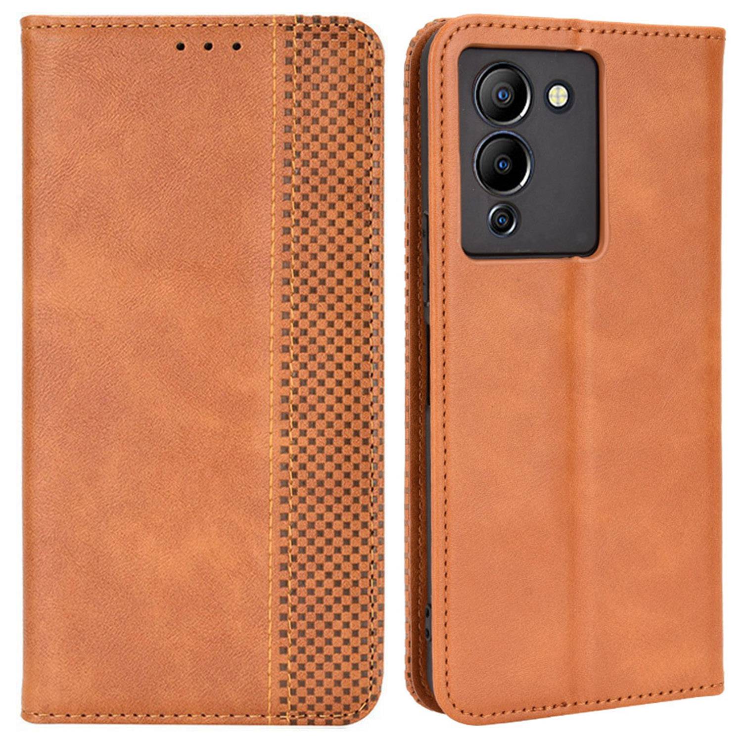 Für Infinix Hinweis 12 G96 4g/hinweis 12 Turbo Anti-fall Retro Texture Phone Flip Leder Hülle Brieftasche Volle Schutz Magnetische Telefonabdeckung - Braun, Infinix Note 12 G96 4G
Für Infinix Hinweis 12 G96 4g/hinweis 12 Turbo Anti-fall Retro Texture Phone Flip Leder Hülle Brieftasche Volle Schutz Magnetische Telefonabdeckung - Braun, Infinix Note 12 G96 4G