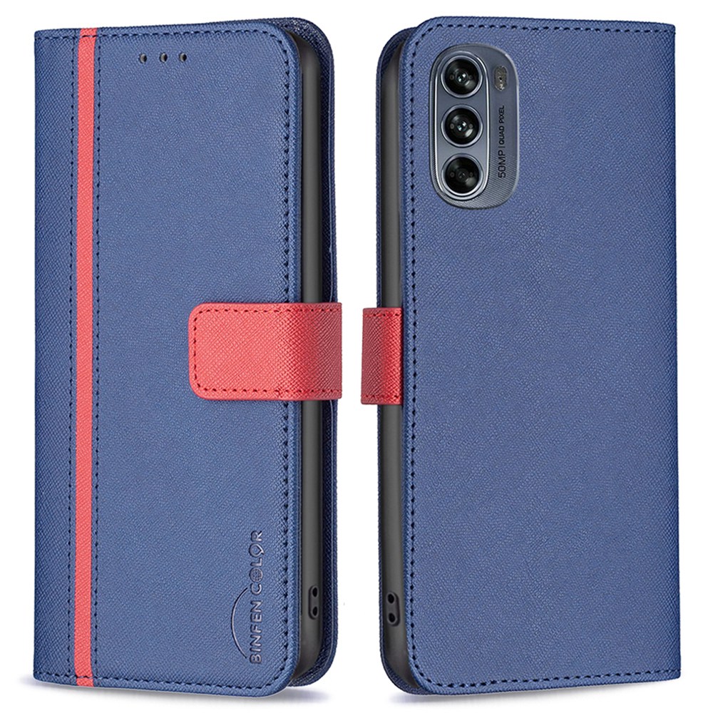 Binfen Color BF Leder Serie-9 Für Motorola Moto G62 5G Cross Texture Phone Hülle, Stil 13 Spleißstand Wallet Lederabdeckung - Blau, Motorola Moto G62 5G
Binfen Color BF Leder Serie-9 Für Motorola Moto G62 5G Cross Texture Phone Hülle, Stil 13 Spleißstand Wallet Lederabdeckung - Blau, Motorola Moto G62 5G